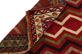 Gabbeh - Qashqai Персийски връзван килим 206x112 - Снимка 5
