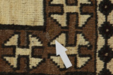 Gabbeh - Qashqai Персийски връзван килим 214x110 - Снимка 17
