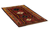 Gabbeh - Qashqai Персийски връзван килим 193x103 - Снимка 1