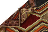 Gabbeh - Qashqai Персийски връзван килим 210x130 - Снимка 5