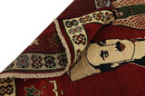 Gabbeh - Qashqai Персийски връзван килим 192x122 - Снимка 5