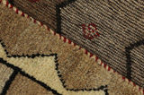 Gabbeh - Qashqai Персийски връзван килим 193x90 - Снимка 6