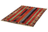Gabbeh - old Персийски връзван килим 161x106 - Снимка 2