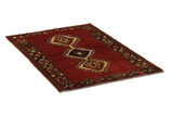 Yalameh - Qashqai Персийски връзван килим 154x102 - Снимка 1
