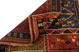 Gabbeh - Bakhtiari Персийски връзван килим 273x95 - Снимка 5