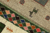 Gabbeh - Qashqai Персийски връзван килим 120x75 - Снимка 6