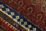 Gabbeh - Bakhtiari Персийски връзван килим 235x109 - Снимка 6