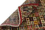 Gabbeh - Bakhtiari Персийски връзван килим 162x97 - Снимка 5
