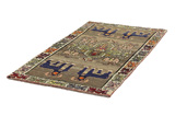Gabbeh - Qashqai Персийски връзван килим 181x99 - Снимка 2