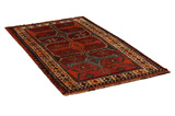 Gabbeh - Qashqai Персийски връзван килим 211x113 - Снимка 1