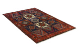 Bakhtiari - Gabbeh Персийски връзван килим 203x126 - Снимка 1