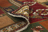 Gabbeh - Qashqai Персийски връзван килим 182x148 - Снимка 5