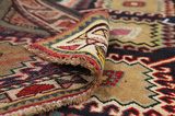 Qashqai - Yalameh Персийски връзван килим 224x137 - Снимка 5