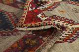 Qashqai - Yalameh Персийски връзван килим 191x110 - Снимка 5