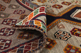 Gabbeh - Qashqai Персийски връзван килим 288x147 - Снимка 5