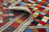 Gabbeh - Bakhtiari Персийски връзван килим 186x104 - Снимка 5