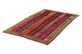 Gabbeh - Qashqai Персийски връзван килим 200x121 - Снимка 2