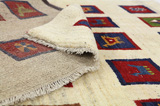 Gabbeh - Bakhtiari Персийски връзван килим 194x157 - Снимка 5
