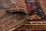 Qashqai - Yalameh Персийски връзван килим 225x150 - Снимка 5