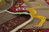 Kashkooli - Gabbeh Персийски връзван килим 140x104 - Снимка 5