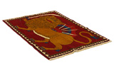 Kashkooli - Gabbeh Персийски връзван килим 150x102 - Снимка 1