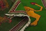 Kashkooli - Gabbeh Персийски връзван килим 124x82 - Снимка 5