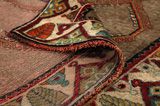 Gabbeh - Qashqai Персийски връзван килим 212x115 - Снимка 5
