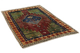 Gabbeh Персийски връзван килим 200x128 - Снимка 1