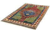 Gabbeh Персийски връзван килим 200x128 - Снимка 2