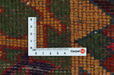 Gabbeh Персийски връзван килим 188x120 - Снимка 4