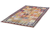 Gabbeh - Bakhtiari Персийски връзван килим 212x126 - Снимка 2