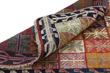 Gabbeh - Bakhtiari Персийски връзван килим 212x126 - Снимка 5