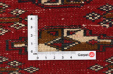 Yomut - Бухара Персийски връзван килим 97x102 - Снимка 4