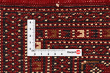Yomut - Бухара Персийски връзван килим 93x102 - Снимка 4