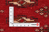 Yomut - Бухара Персийски връзван килим 114x112 - Снимка 4