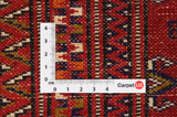Бухара - Turkaman Персийски връзван килим 140x118 - Снимка 4