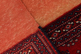 Yomut - Бухара Персийски връзван килим 125x131 - Снимка 6