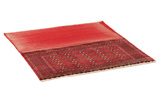 Yomut - Бухара Персийски връзван килим 132x120 - Снимка 1