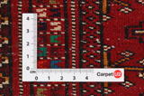 Yomut - Turkaman Персийски връзван килим 106x102 - Снимка 4