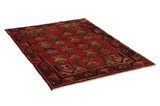 Yalameh - Qashqai Персийски връзван килим 200x127 - Снимка 1