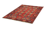 Yalameh - Qashqai Персийски връзван килим 200x127 - Снимка 2