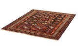 Lori - Qashqai Персийски връзван килим 193x156 - Снимка 2