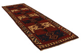 Lori - Qashqai Персийски връзван килим 424x126 - Снимка 1