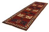 Lori - Qashqai Персийски връзван килим 424x126 - Снимка 2