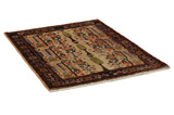 Bijar - Kurdi Персийски връзван килим 138x101 - Снимка 1
