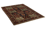 Bakhtiari Персийски връзван килим 251x160 - Снимка 1