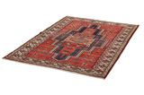 Tuyserkan - Hamadan Персийски връзван килим 211x141 - Снимка 2