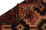 Qashqai - Shiraz Персийски връзван килим 266x127 - Снимка 5