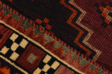 Qashqai - Shiraz Персийски връзван килим 266x127 - Снимка 6