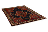 Afshar - Sirjan Персийски връзван килим 210x150 - Снимка 1